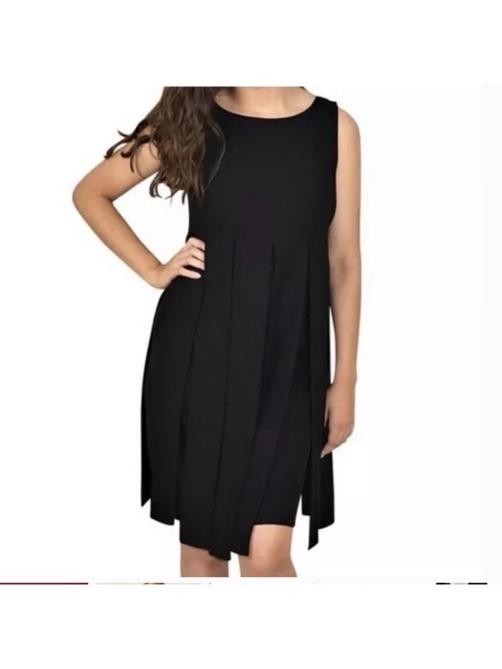 Cabi Sleeveless Empire Waist Flapper Dress 236 - Picture 2 of 6
